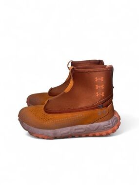 Under Armour HOVR Summit Fat Tire Delta sneakers copper penny orange 7.5 mens